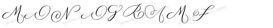 MONOGRAM F字体转换